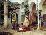 Arab or Arabic people and life. Orientalism oil paintings 91, unknow artist